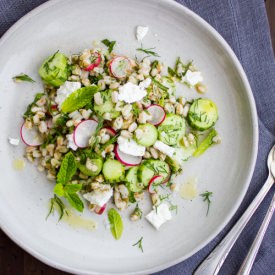 Farro Cucumber Salad