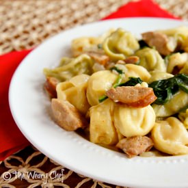 Cheese Tortellini One Dish Dinner