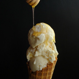 Honey Ricotta Ice Cream