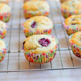 Cherry Lemon Muffins