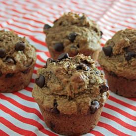 Whole Wheat Zucchini Muffins
