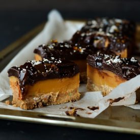 Shattered Salted Caramel Slice