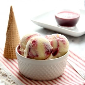 Blackberry Ice Cream