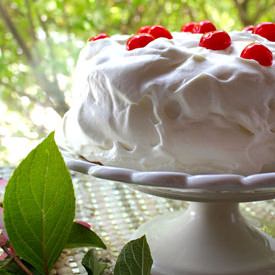 Cherry Cream Cake