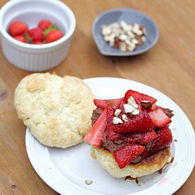 Strawberry Nutella Shortcakes