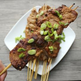 Spicy Pork Skewers