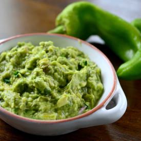 Roasted Hatch Chile Guacamole