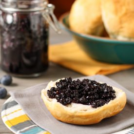 Blueberry-Jalapeno Refrigerator Jam