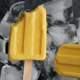 Mango Lassi Popsicles
