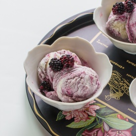Wild Blackberry Swirl Ice Cream