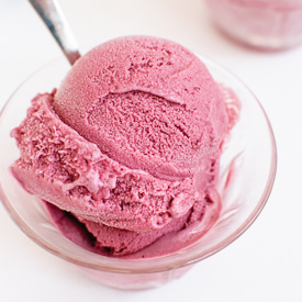 Blueberry Frozen Yogurt