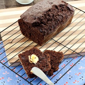 Chocolate Whole Wheat Banana Bread