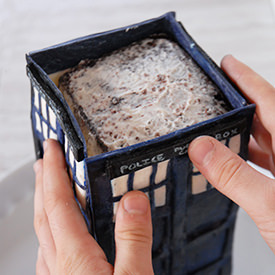 Doctor Who TARDIS Cake