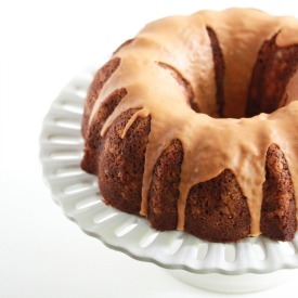 Streusel Swirled Butterscotch Bundt