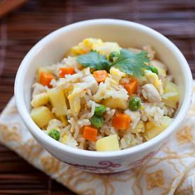 Chicken and Pineapple Fried Rice
