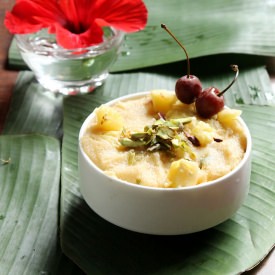 Vegan Sooji Halwa