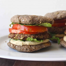 Zucchini, Pea & Quinoa Burgers