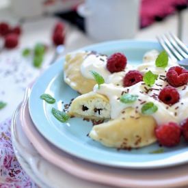 Dumplings Stuffed with Cheese