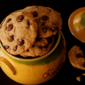 Olive Oil Chocolate Chip Cookies