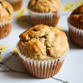 Banana Peanut Butter Muffins