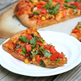 Vegetarian Confetti Pizza