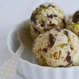 Pistachio Brownie Chunk Ice Cream