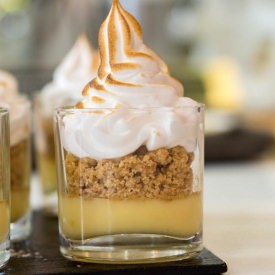 Deconstructed Lemon Meringue Pie