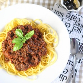 PASTA ALLA BOLOGNESE, PALEO STYLE