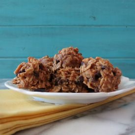 PB Chocolate Chip Granola Cookies