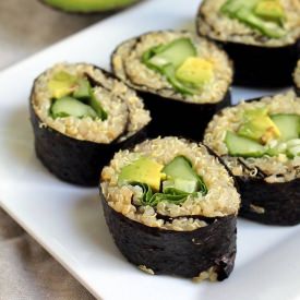 Quinoa Avocado Sushi