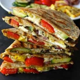 Grilled Vegetable Quesadillas