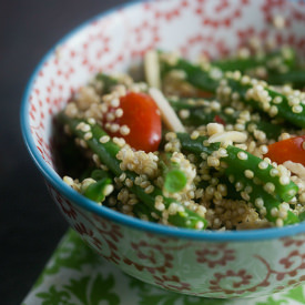 Quinoa Salad with Tibetan Dressing