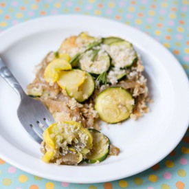 Zucchini and Summer Squash Gratin