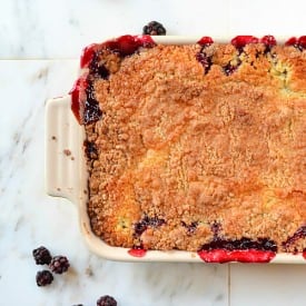 Blackberry Cobbler From Scratch