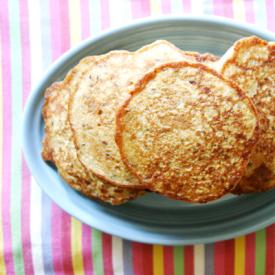 Golden Cornmeal Pancakes