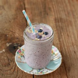 Blueberry Oatmeal Smoothie