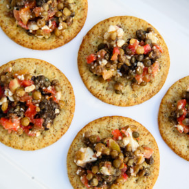 Lentil Brushetta Feta Dip