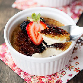 Green Tea Crème Brûlée