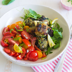 Sweet Potato Spinach Balls