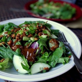 Peanut Cluster and Avocado Salad