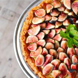 Honey Mascarpone Amaretti Tart