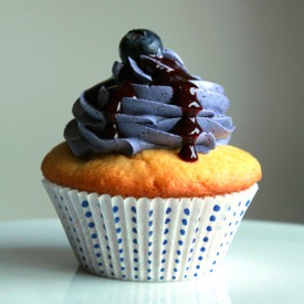 Ultimate Blueberry Cupcake