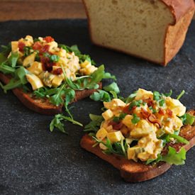 Sriracha Bacon Egg Salad