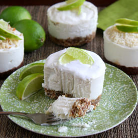 Key Lime Cheesecake w Coconut Cream