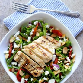 Roasted Red Pepper Salad