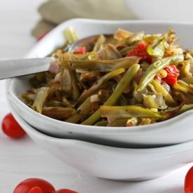 Roasted Green Beans Cherry Tomatoes