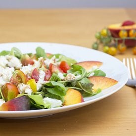 Peach Caprese Salad