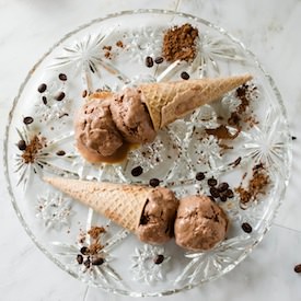 Mocha Frozen Yogurt