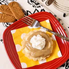 Biscoff Banana Cream Tarts