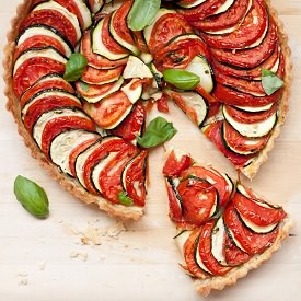 Tomato and Zucchini Tart